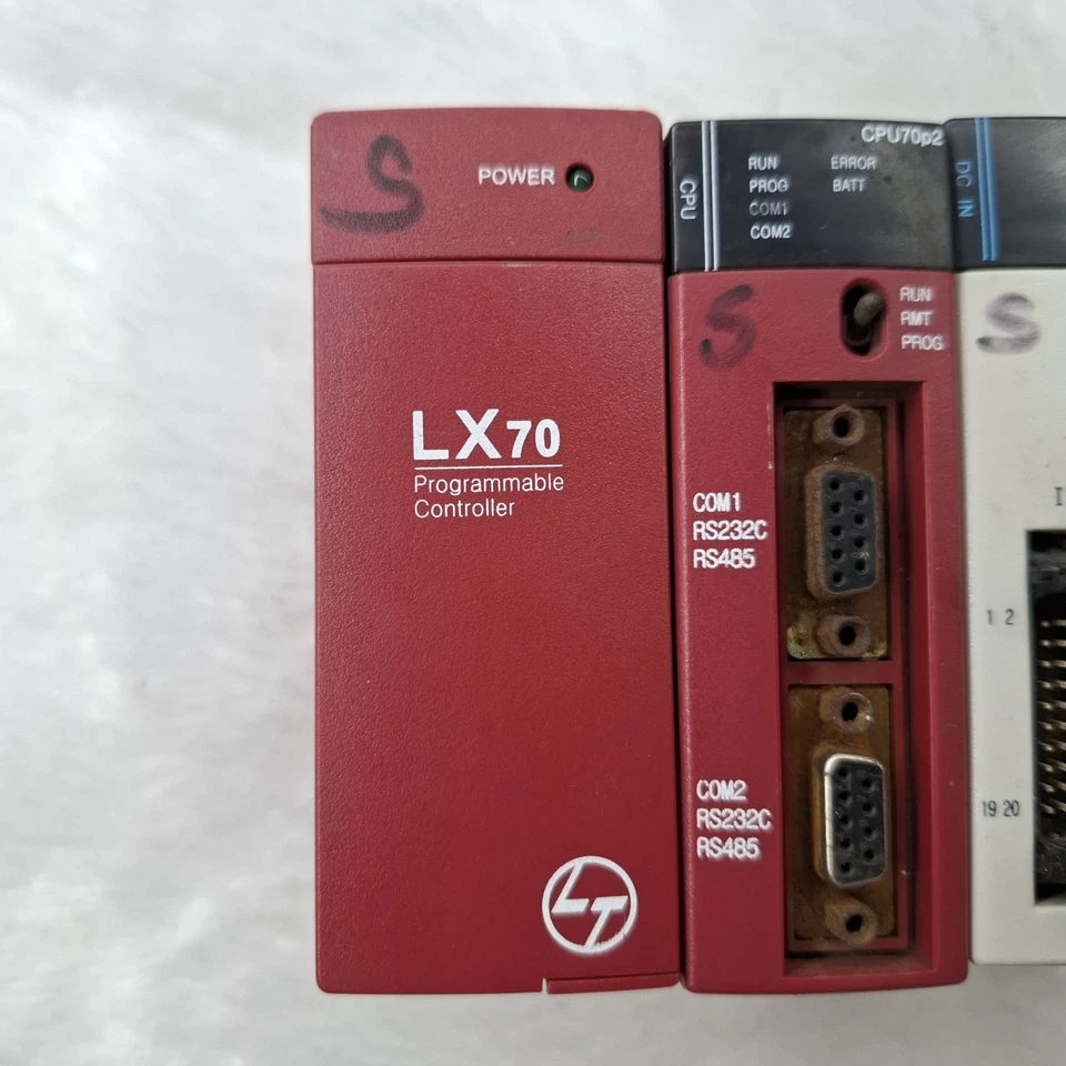 LT LX70 SERIES PLC SET LX70, CPU70p2, X32D, Y32T, AI8C, AI4C, AO2C,BASE06